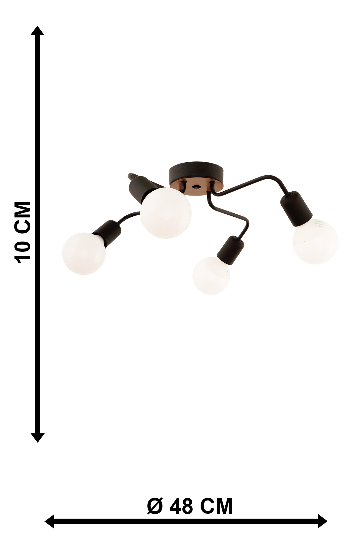 Ahtapot 4 Ceiling lamp